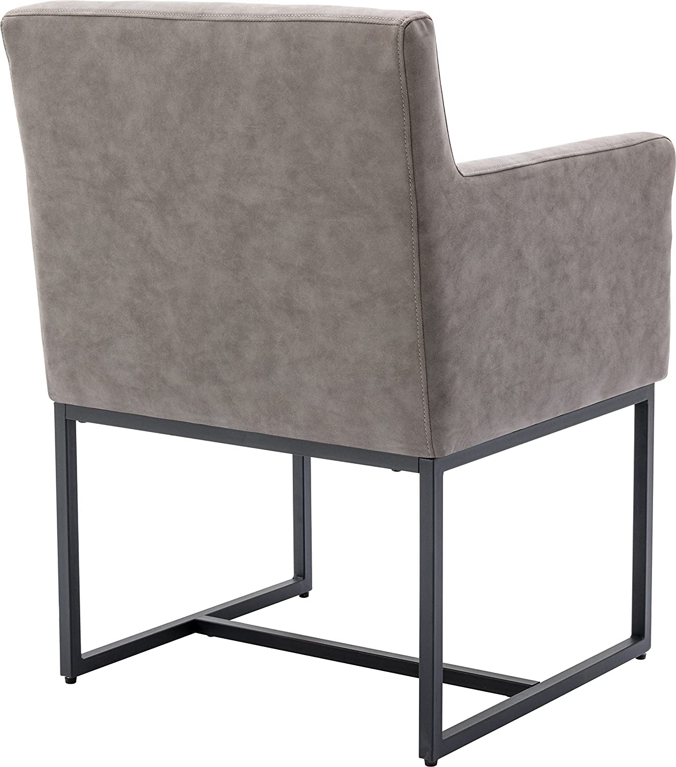 Elegant Set of 4 Upholstered Dining Armchairs
