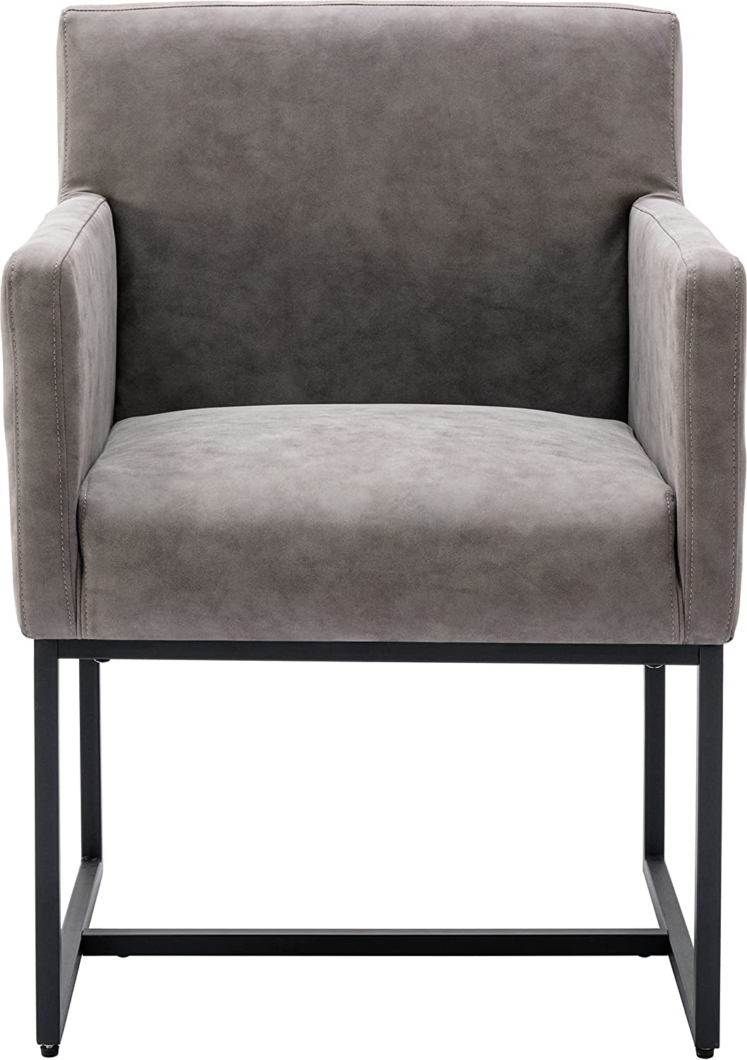 Elegant Set of 4 Upholstered Dining Armchairs