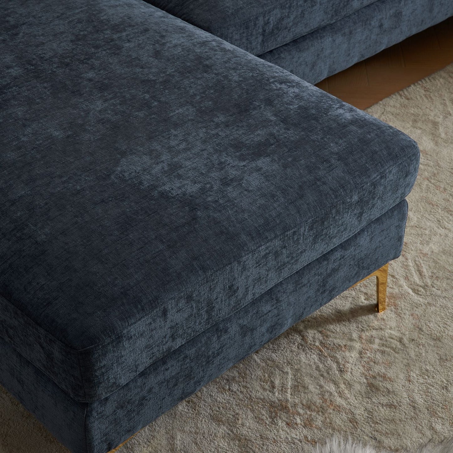 Modular Sofa Grey-Blue Color