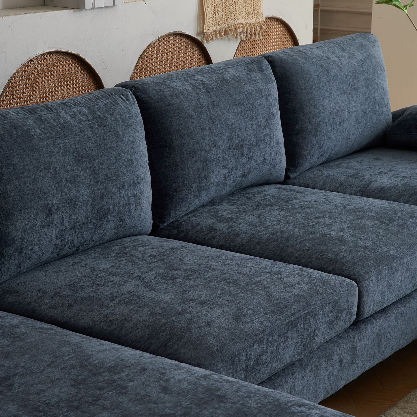 Modular Sofa Grey-Blue Color