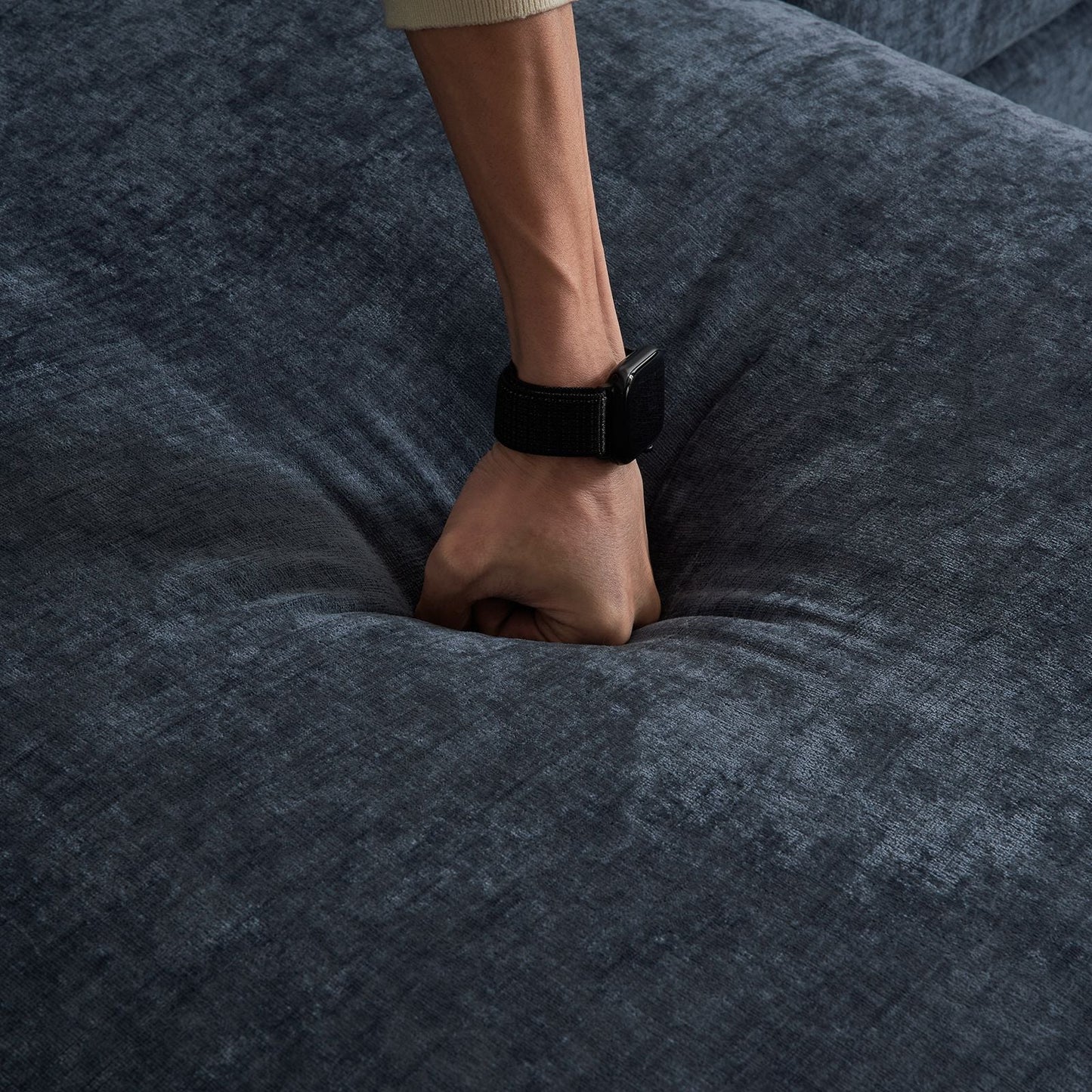 Modular Sofa Grey-Blue Color